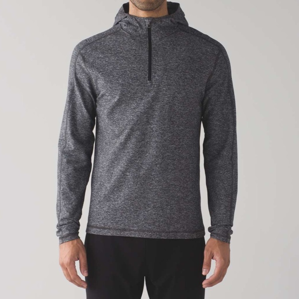 LULULEMON grey surge warm hoodie